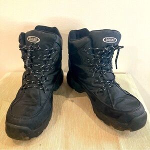 COUGAR Sz 9 Hiking Snow Nylon Waterproof Outdoor Winter Thick Lining Ankle Boots